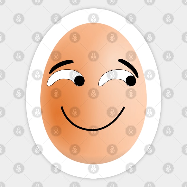 Egg funny emoji Sticker by INDONESIA68